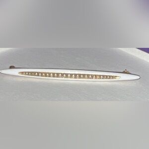 Vintage Antique 14K Gold Seed Pearl Pin Brooch